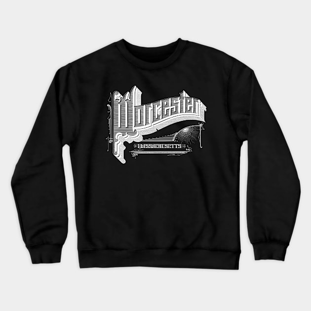 Vintage Worcester, MA Crewneck Sweatshirt by DonDota